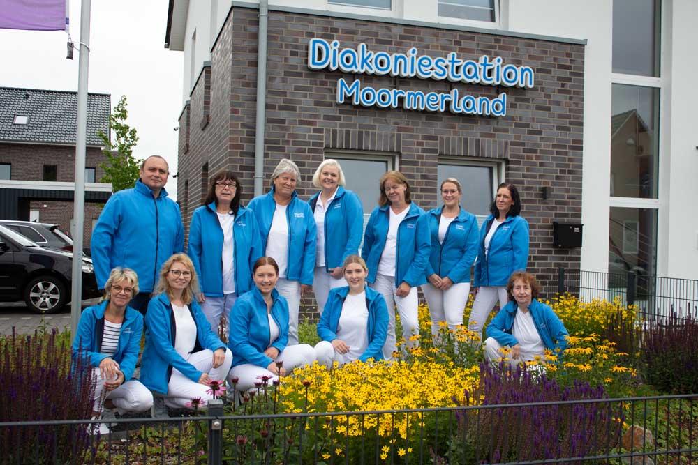 Das Team der Diakoniestation Moormerland